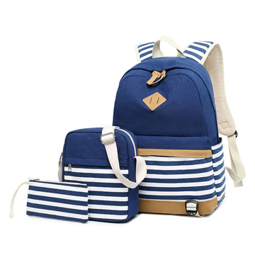 artable 3 en 1 multifonctionnel et imperméable avec sac à bandoulière et pochette adapté aux sacs d'école des adolescents cartable